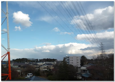 スカイツリー方向