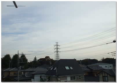 障害物なし、住宅街