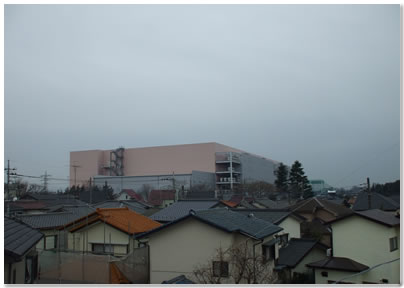 建物の影響で電波悪い