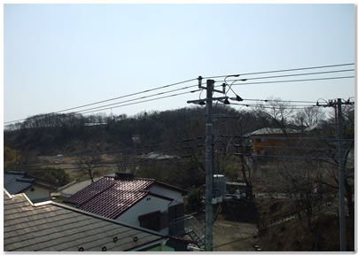 東京方向（山中）