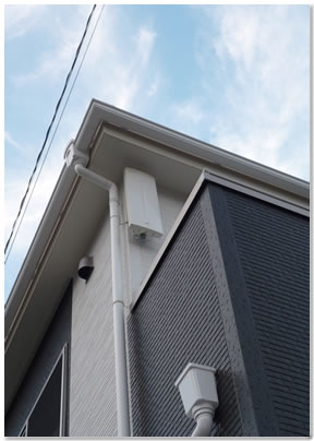 川口市朝日6、薄型アンテナ