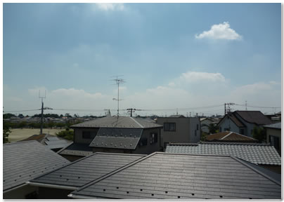 スカイツリー方向