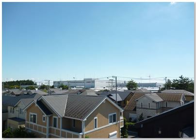 スカイツリー方向