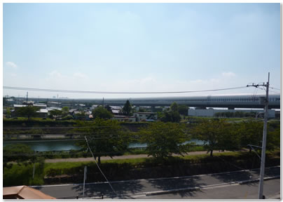 スカイツリー方向