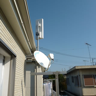 UBSアンテナを狭山市中央で設置
