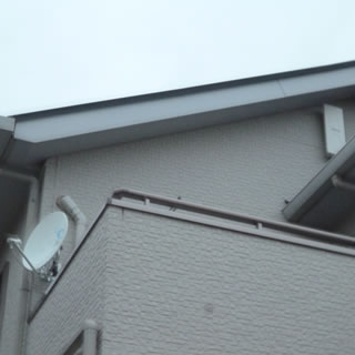坂戸市石井で地dジェイとBSアンテナ設置