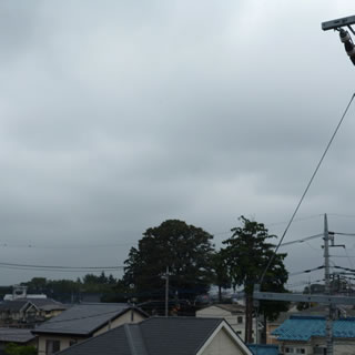 スカイツリー方向は空き地