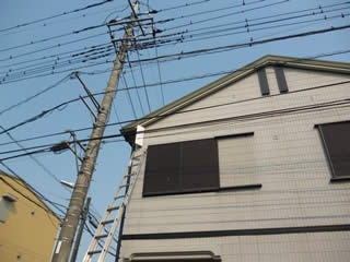 越谷市でケーブルTVからデザインアンテナ設置に